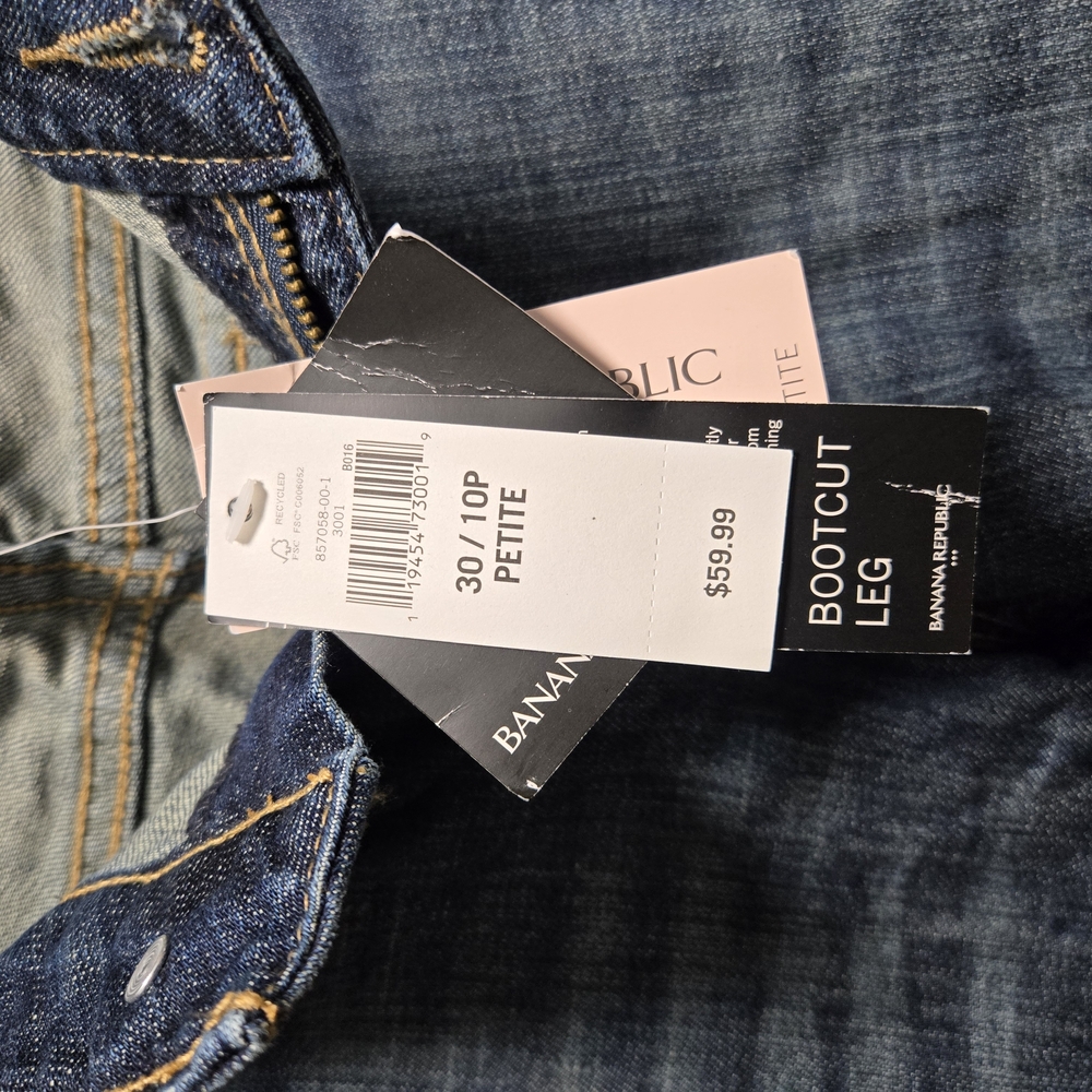 Banana Republic Women's Blue Bootcut Jeans